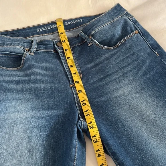 EUC • Articles of Society Carly Crop Skinny Jeans in Del Mar • Women’s 28 👖 - Picture 9 of 14